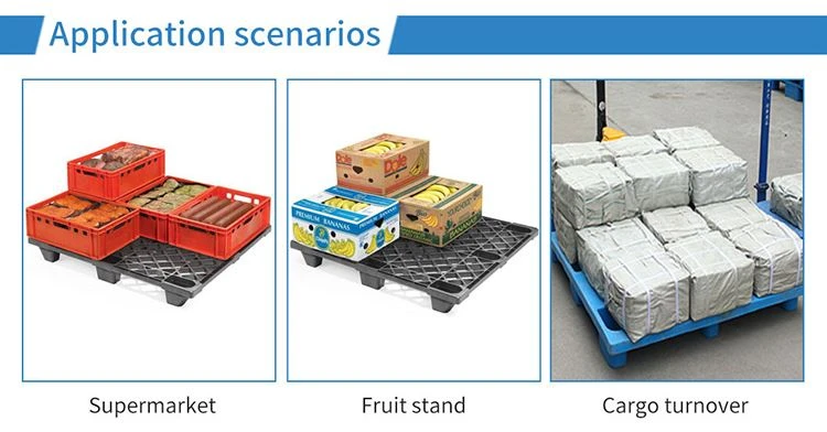 product-800-420 singe deck 1200x1200 Ground Use Plastic Pallet