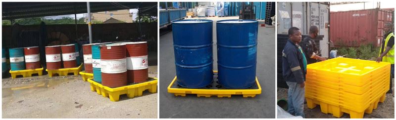 HDPE drum spill containment HDPE drum spill containment