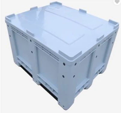 Cutie de paleți din plastic cu capac