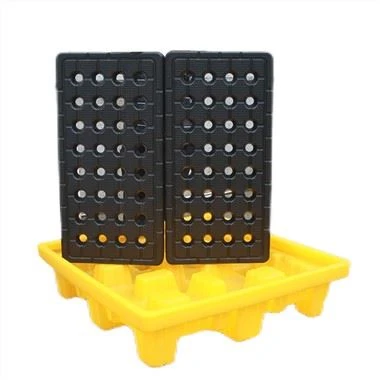 Puntea de scurgere din plastic cu 4 tobe