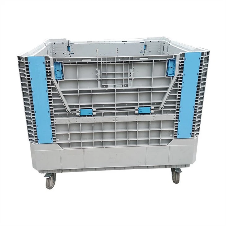 China Foldable Box With Pallet And Lid 