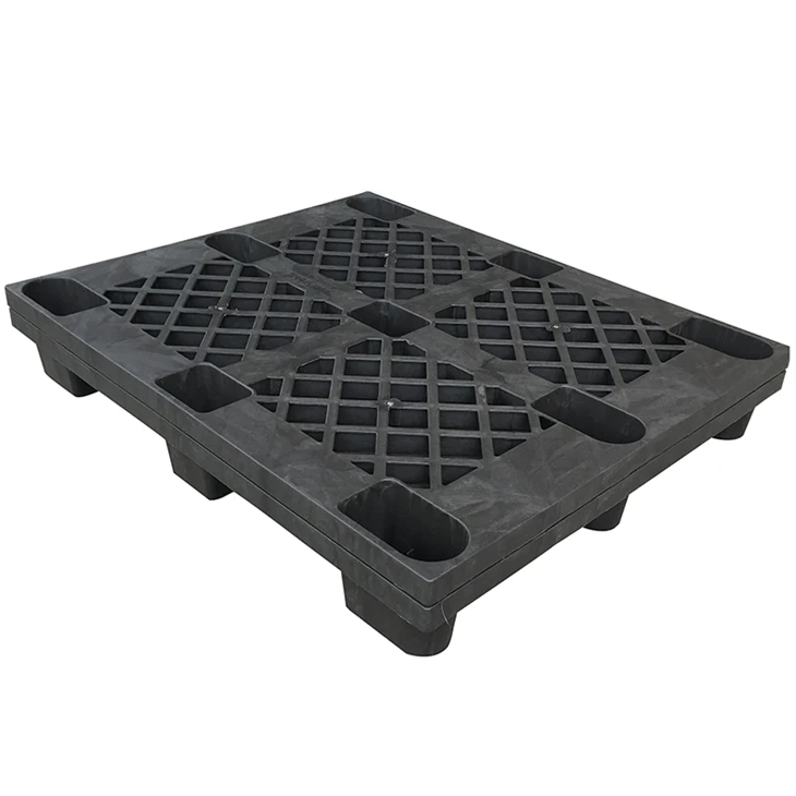 Paleți ușoare de export din plastic încastrabili