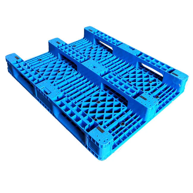 Palet din plastic cu punte solidă din plastic care poate fi raftabil