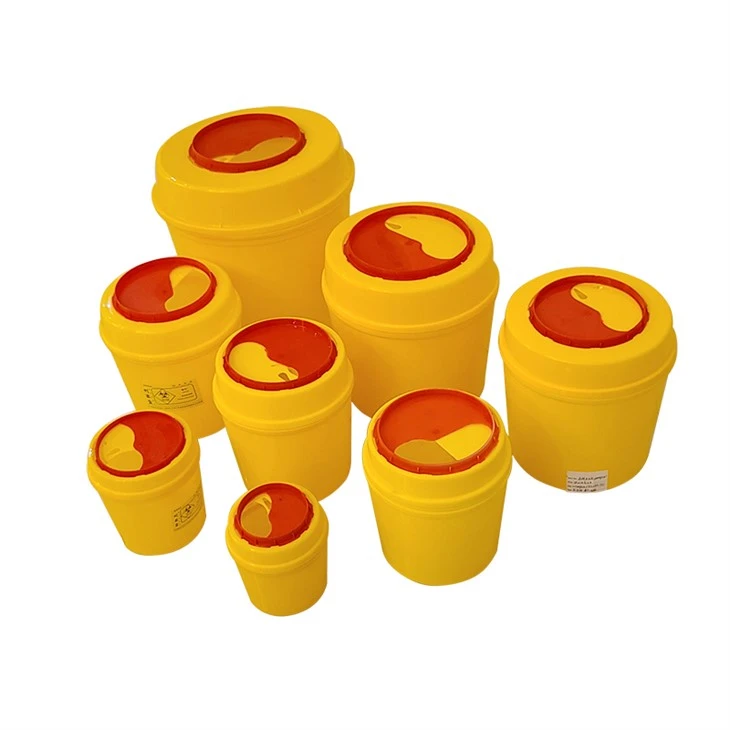 Round Sharps Container