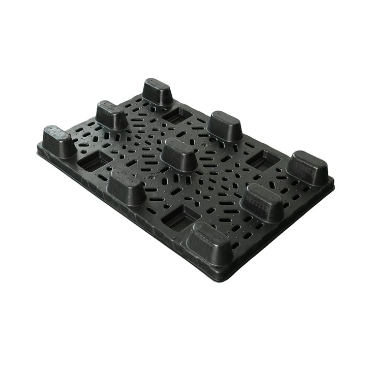 Paleti din plastic negru pentru export