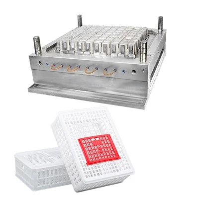 Mold plastic pentru lada de pui